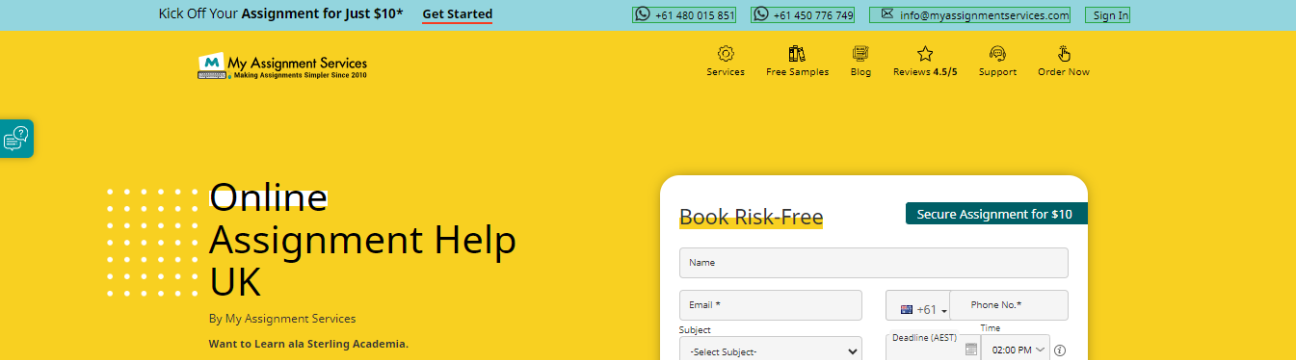 My Assignment Services UK